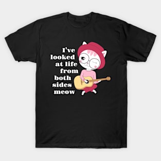 Joni MItchell Cat Parody T-Shirt